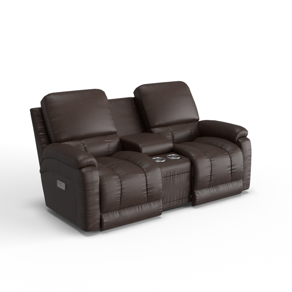 Greyson Power Reclining Loveseat w/ Headrest & Console